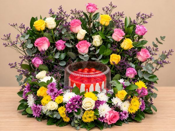 Cake & Flowers 10