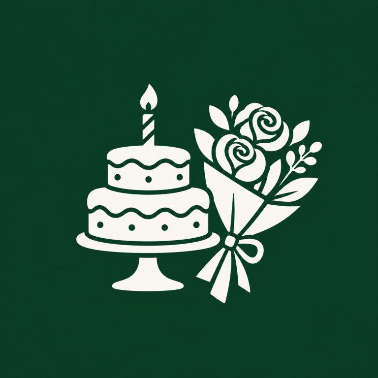 Cake & Flowers